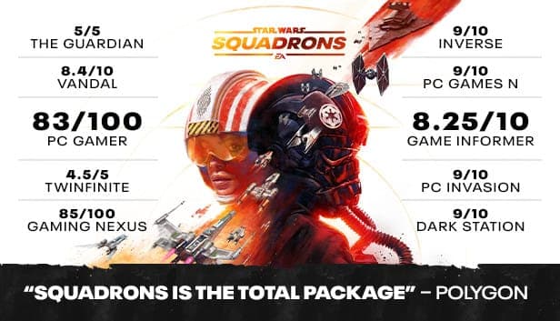 Star Wars: Squadrons cover art