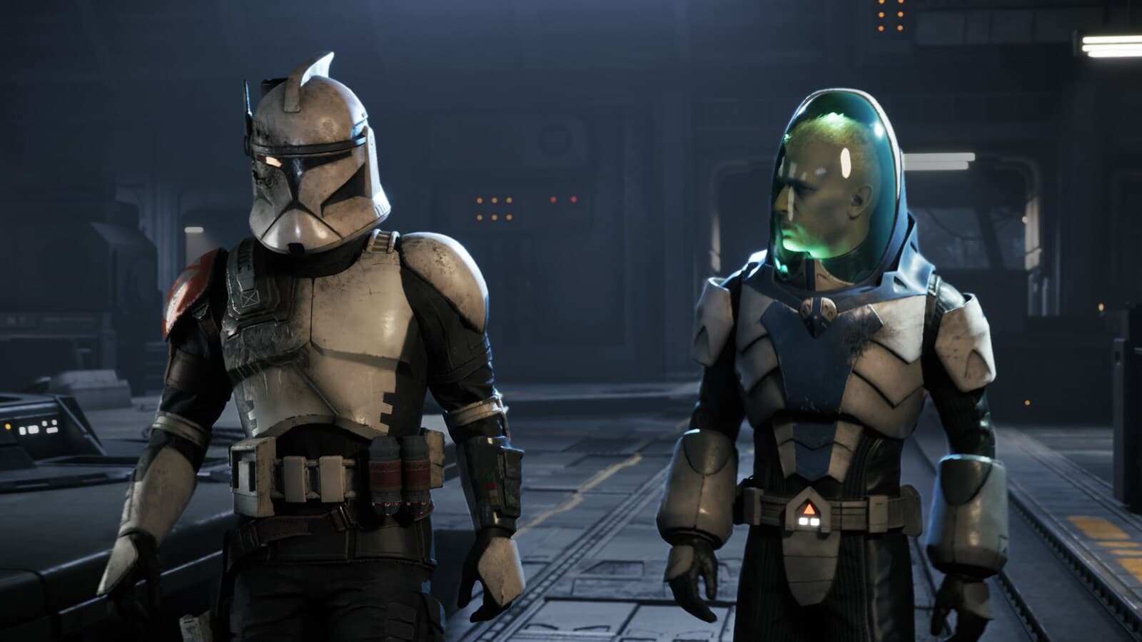 Clone troopers of Zero Company in turn-based combat