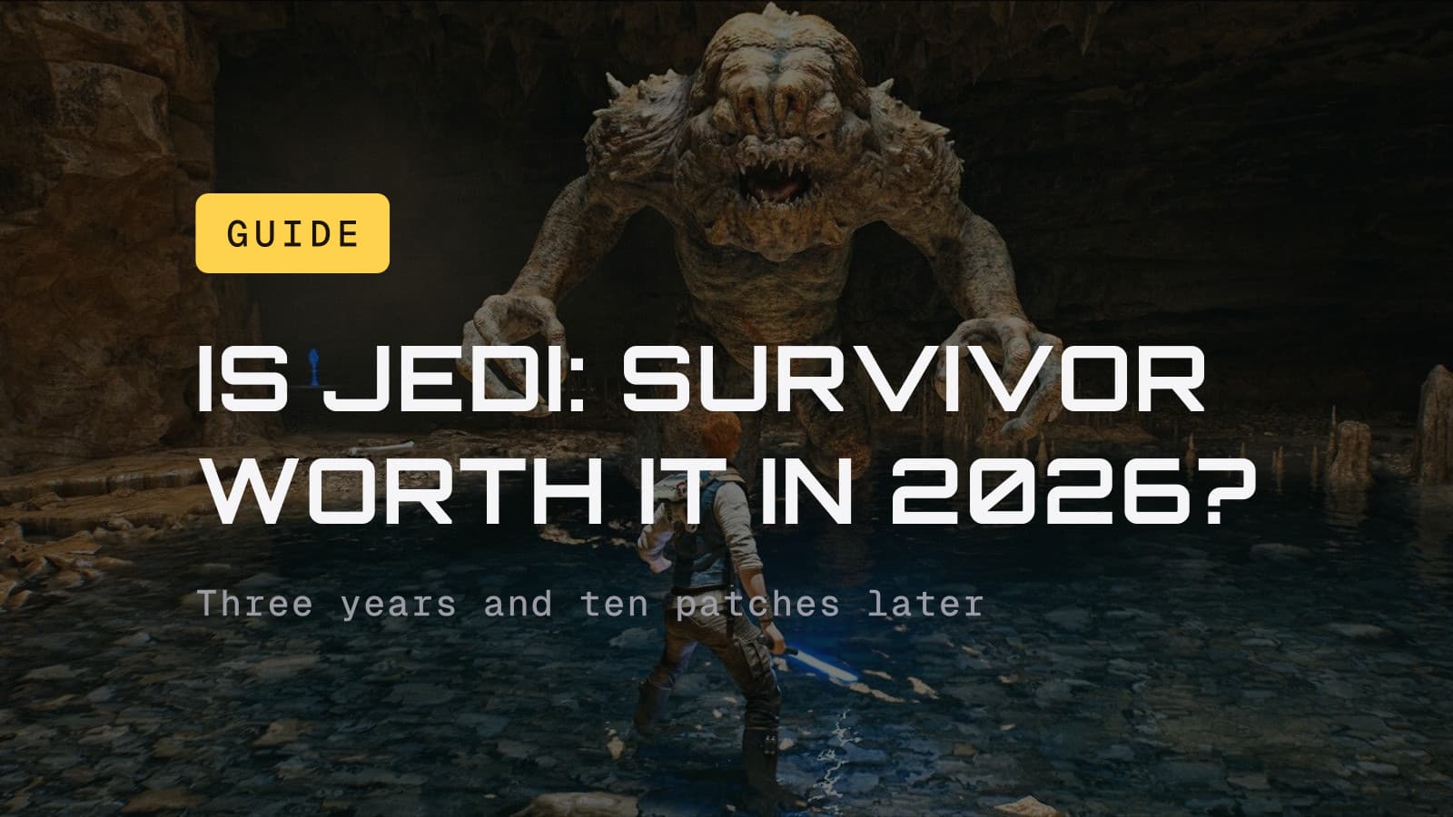 Is Jedi: Survivor worth it in 2026? over Jedi: Survivor gameplay