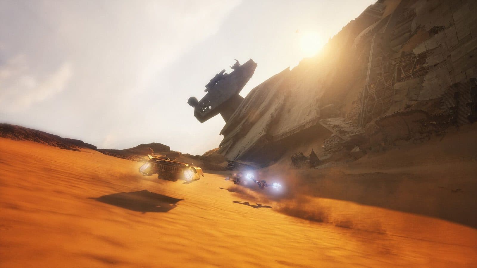 Podracing returns in Star Wars: Galactic Racer