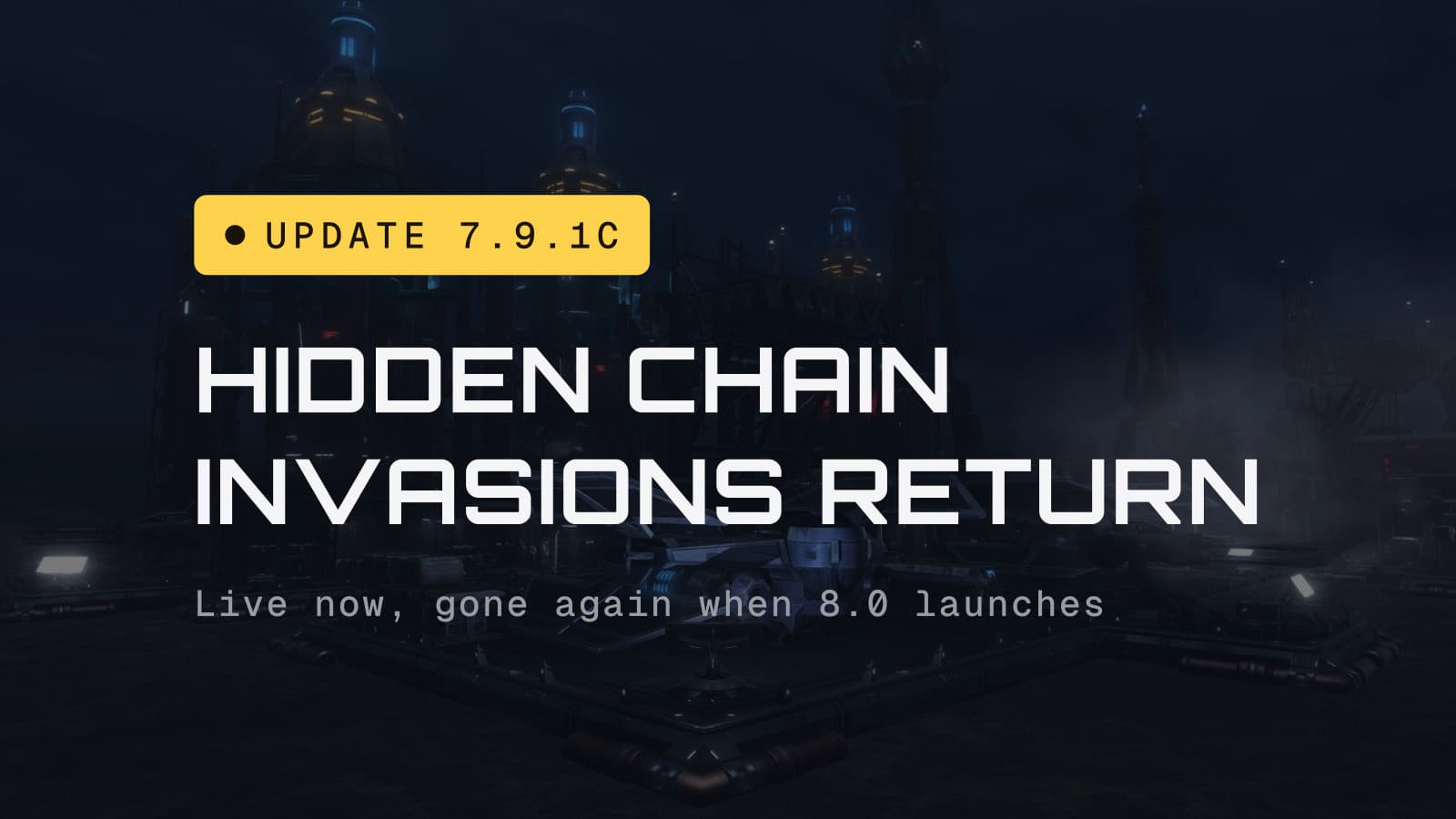 Hidden Chain invasions return in SWTOR Update 7.9.1c, over an SWTOR screenshot